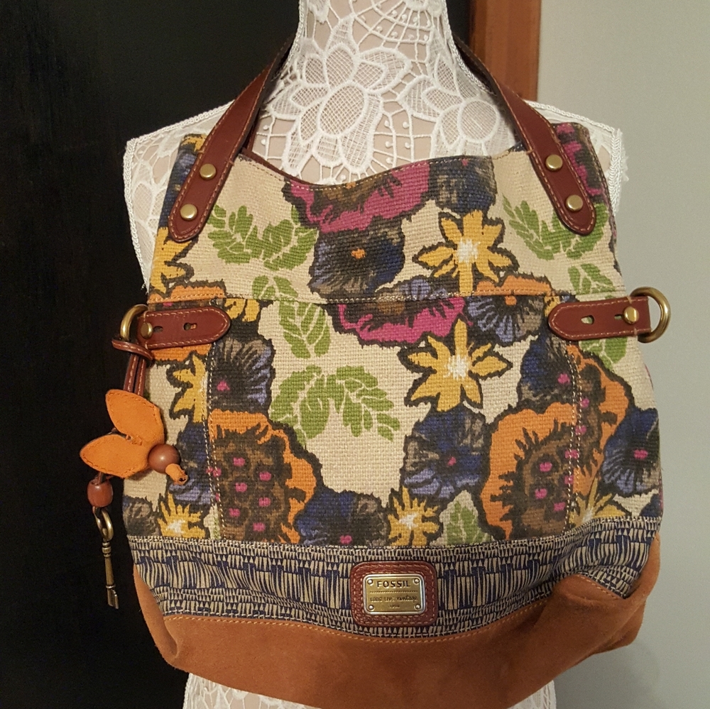 Fossil Hobo Hippie Purse